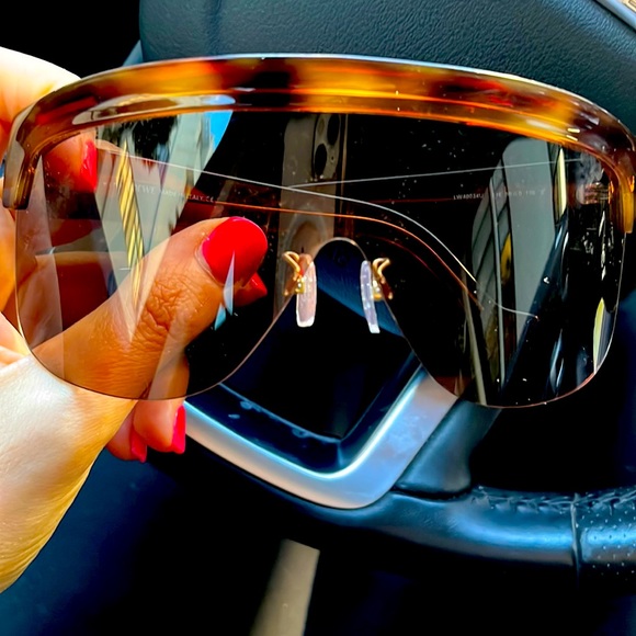 LOEWE D frame visor shield glasses